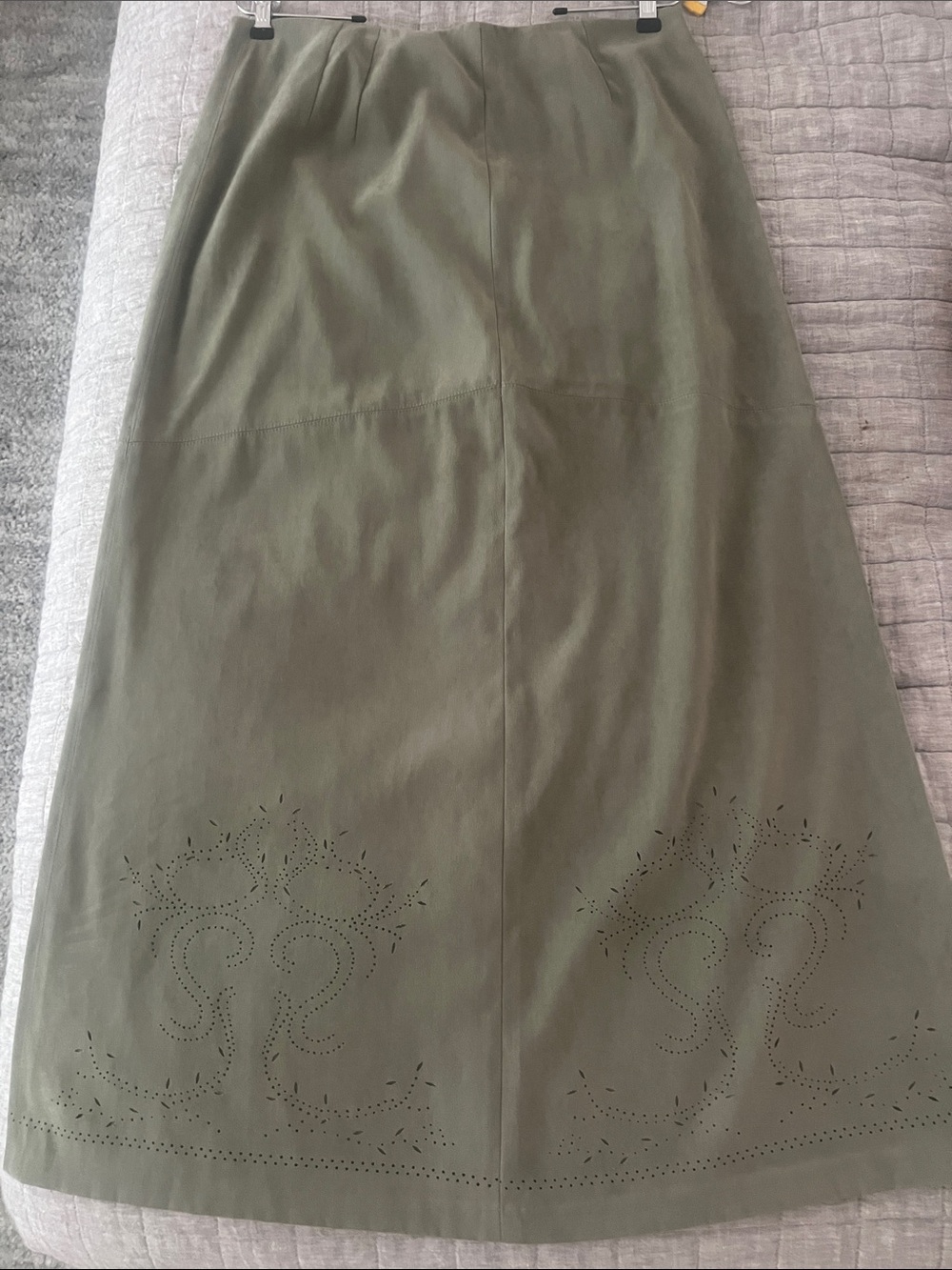 Talbots Soft midi skirt - Sage